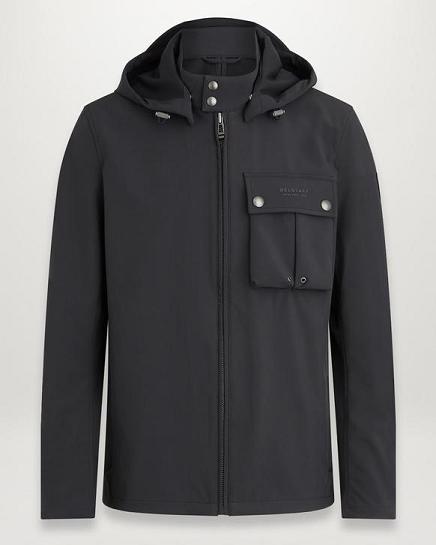 Veste Légère Belstaff Homme Wing Noir Soldes FN7654823